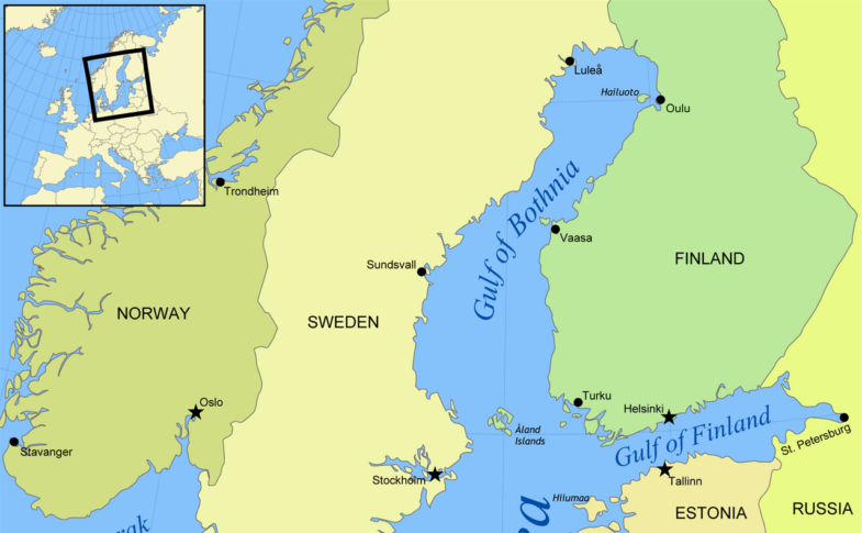 Russia Denmark Baltic Sea